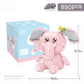 Animal Doll Mini Building Block Set