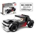 31007 Racing Vehicle Building Block Set