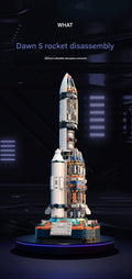 JK8501 Breaking Dawn V Rocket Building Block Set