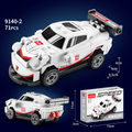 Urban Off-Road 4x4 Building Block Kit – Rugged All-Terrain Vehicle Display Set