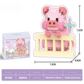 Cute Panda Pig Building Block Set