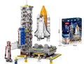 Space Shuttle Launch Tower Building Block Kit – Large-Scale Rocket Launch Pad Set