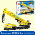 City Engineering Construction Vehicle Building Block Set