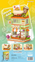 Mini Creative Street Shop Micro Building Block Set