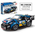 Mini Racing Car Micro Building Block Set
