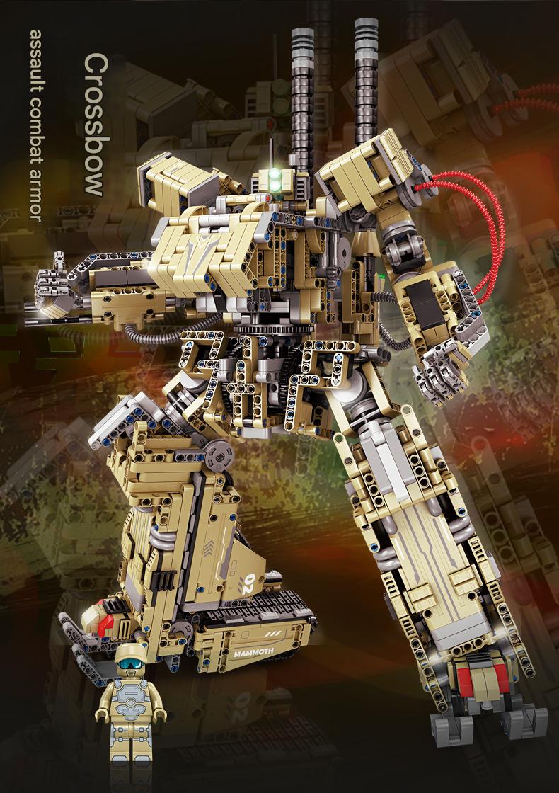Mammoth Mecha Building Kit – Large Scale Engineering Robot Display