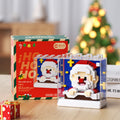 Christmas Mini Pixel Art Building Block Kit – Festive Holiday Display Set