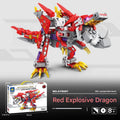 Mechanical Beast Transforming Building Block Set