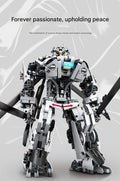Armed Mecha Transforming Building Block Set