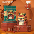 Cute Ancient Myth Dragon Micro Building Block Set