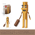Creative Cartoon Character Mini Building Block Set