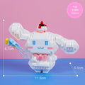Cinnamon Cute Puppy Building Block Model Set