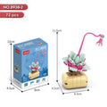 Mini Botanical Potted Plant Micro Building Block Set