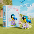 Cute Mini Parrot Bird Micro Building Block Set