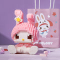 Cute Cartoon Bunny Building Block Set