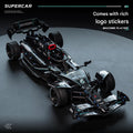 Mercedes F1 Formula Racing Building Blocks Model Kit