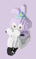 Cute Animal Scooter Micro Building Block Set