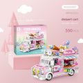 Food Snacks Truck Building Block Set