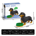 Mini Cute Breed Dog Building Block Set