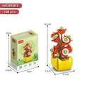 Mini Botanical Potted Plant Micro Building Block Set