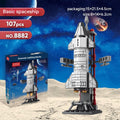 Mini Space Rocket & Spaceship Building Block Kit – Aerospace Micro Build Collection