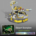 Mechanical Gear Linkage Insect Building Block Set