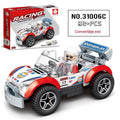 Mini Racing Car Building Block Set