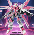 Sakura Freedom Mecha Robot Building Block Kit – Anime-Inspired Combat Robot Display Set