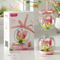 Flower Glass Ball Micro Building Block Set