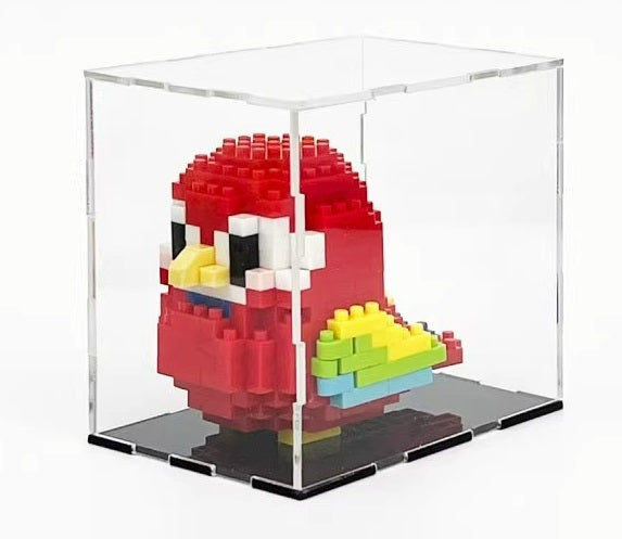 Pixel Bird Building Kit – Micro Bird Display with Movable Wings