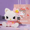Cute Cartoon Bunny Building Block Set