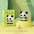 Cute Panda Building Block Set