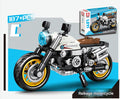 Classic Motorcycle Building Block Set