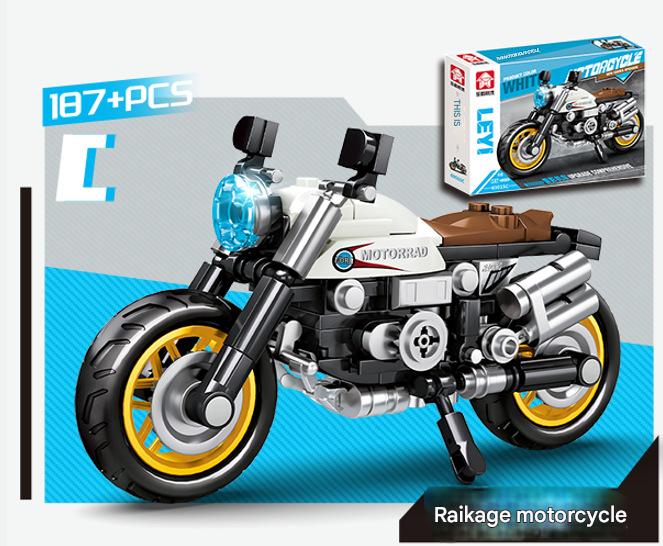Classic Motorcycle Building Kit – Street & Retro Bike Micro Build