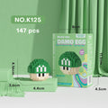 Cartoon Character Head Building Block Set