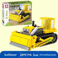 City Engineering Construction Vehicle Building Block Set