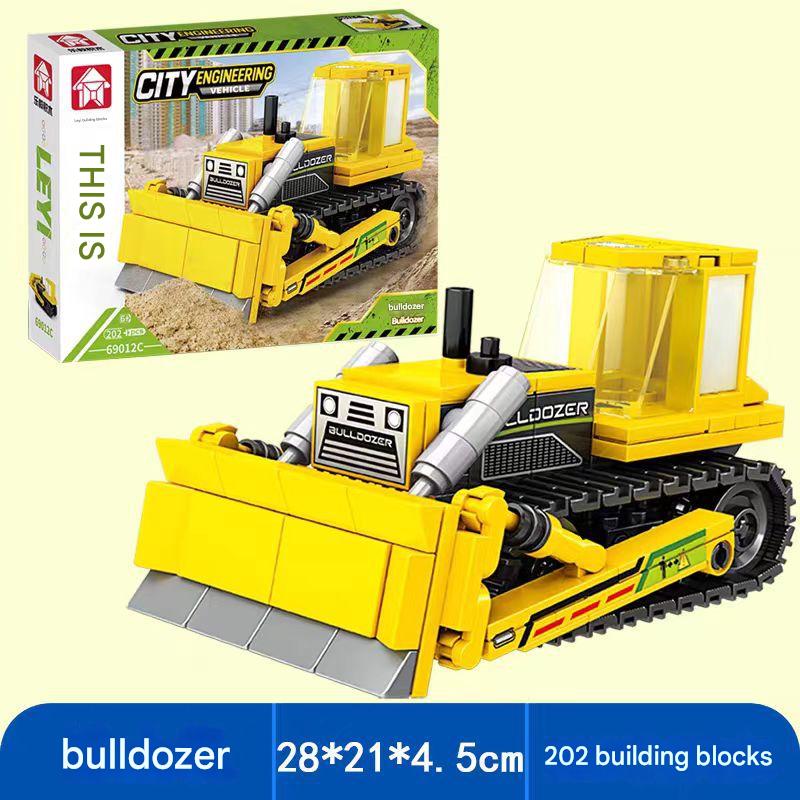 Construction Vehicle Building Kit – City Engineering Truck Set