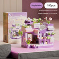 Mini Flower Shop Street Scene Building Block Kit – Micro-Scale Boutique Storefront