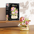 Mini Flower Pot Garden Micro Building Block Set