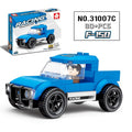 31007 Racing Vehicle Building Block Set