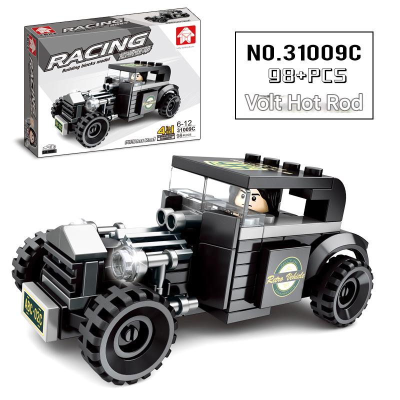 Off-Road Racing Building Kit – Rugged Vehicle Micro Build Set