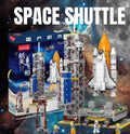 Space Shuttle Launch Tower Building Block Kit – Large-Scale Rocket Launch Pad Set