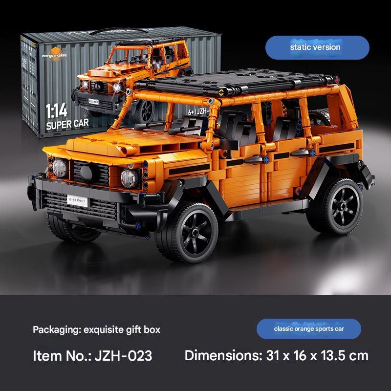 Off-Road SUV Building Kit – 1:14 Scale Rugged Vehicle Display