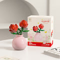 Mini Flower Vase Micro Building Block Set