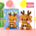Cute Cartoon Doll Building Blocks Set