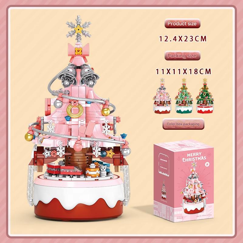 Christmas Bell Tree Building Kit – Festive Crystal Display Set