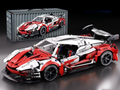 1:14 Scale Supercar Building Block Kit – High-Detail Sports Car Display Set
