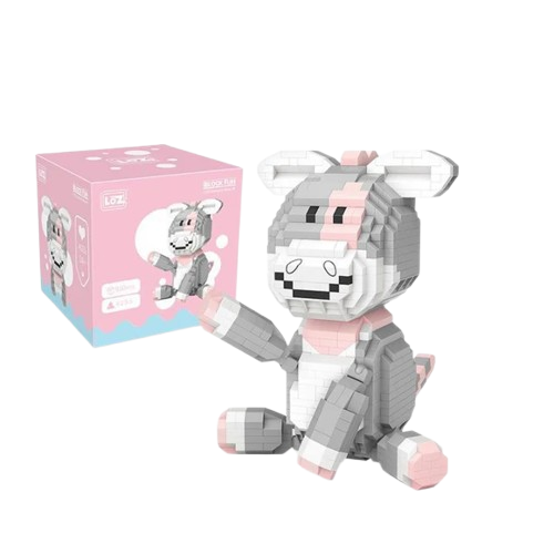 Animal Doll Building Kit – Trendy Character Micro Build Set