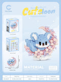 Cute Animal Floral Wreath Micro Building Block Set
