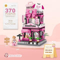 Mini Street Snack Shop Micro Building Block Set